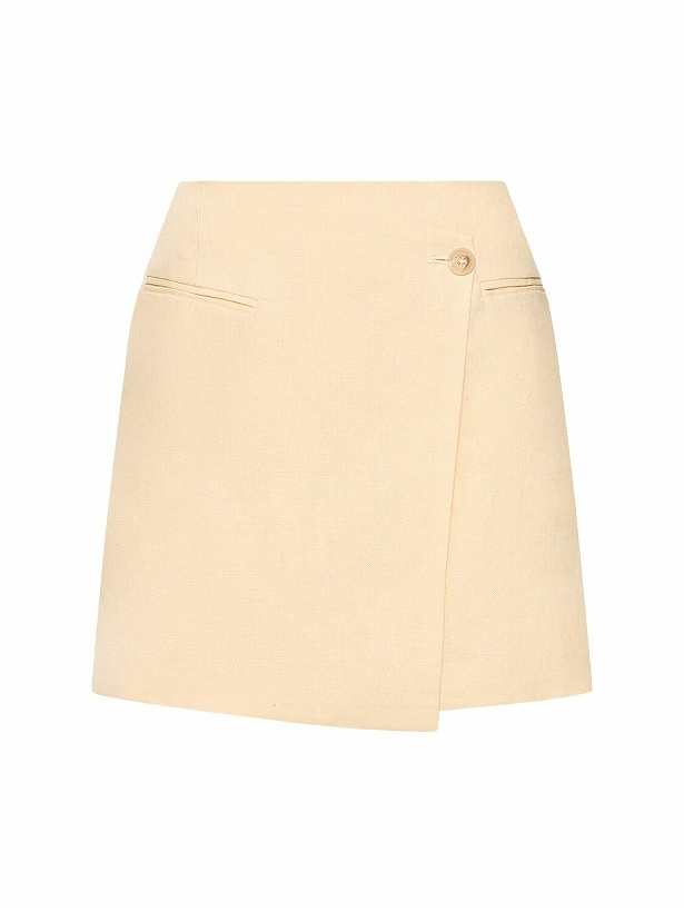 Photo: ANINE BING - Natalia Linen Mini Skirt