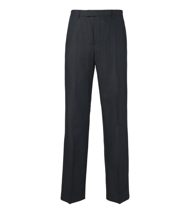 Photo: Dries Van Noten Herringbone wool straight pants