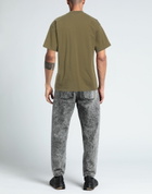 Aries Mens T-shirt Military in Green