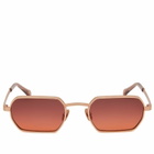 Moscot Shmooz Sunglasses in Rose/Cabernet