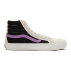 Vans Grey and Purple OG Style 36 Hi Sneakers