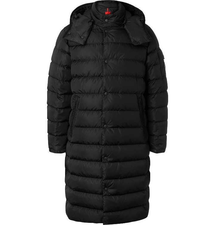 Photo: MONCLER - Nicaise Quilted ECONYL Hooded Down Coat - Black