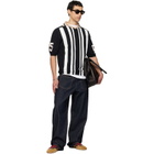 Moschino Black & White Sport Inspired Polo
