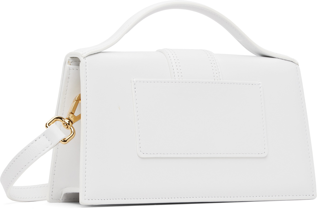 JACQUEMUS White Les Classiques 'The large Bambino' Bag