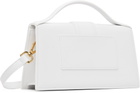 JACQUEMUS White Les Classiques 'The large Bambino' Bag