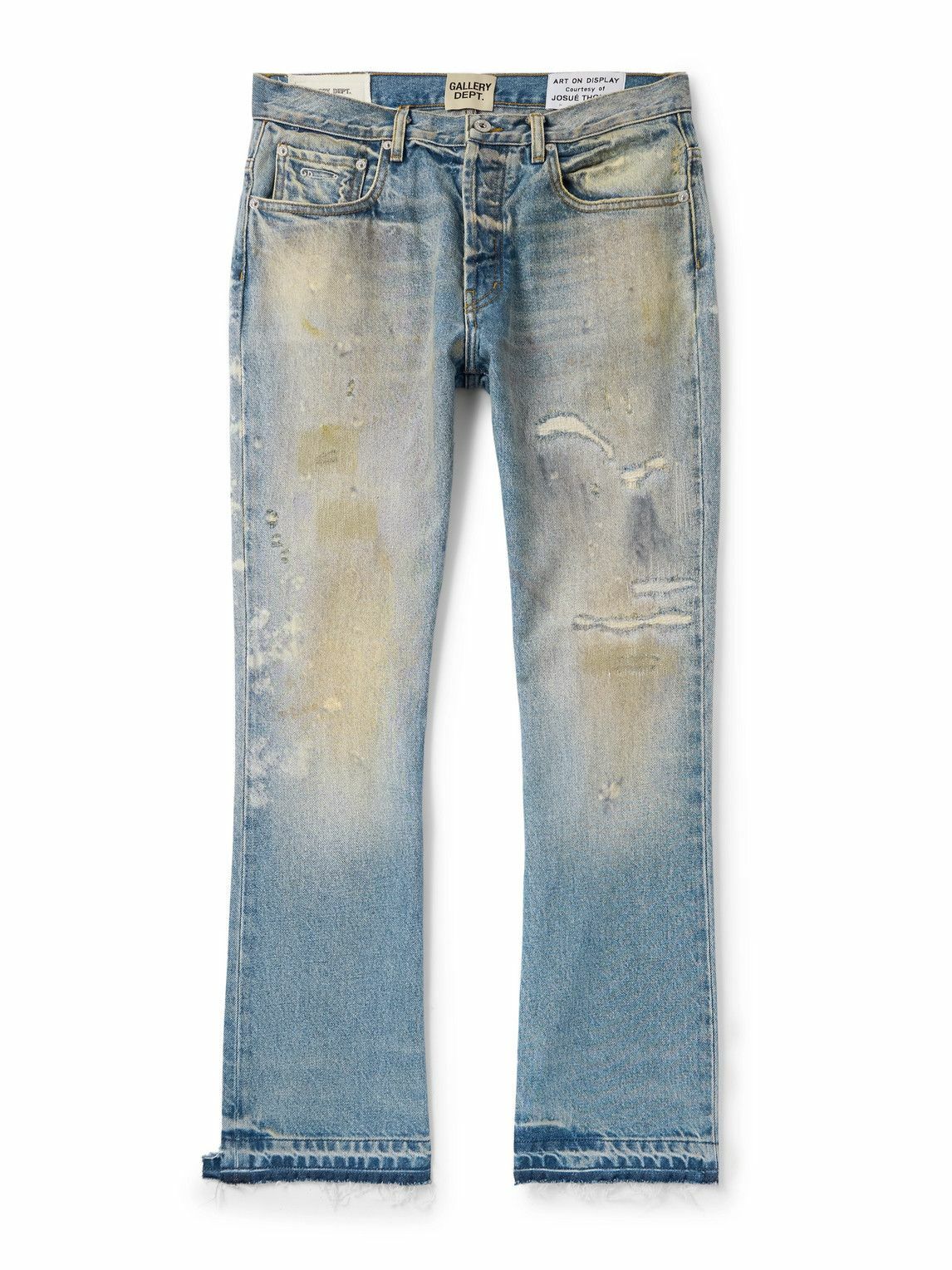 GALLERY DEPT. ストレートデニム ブルー GALLERY DEPT. ストレートジーンズ | ブルー | FARFETCH JP