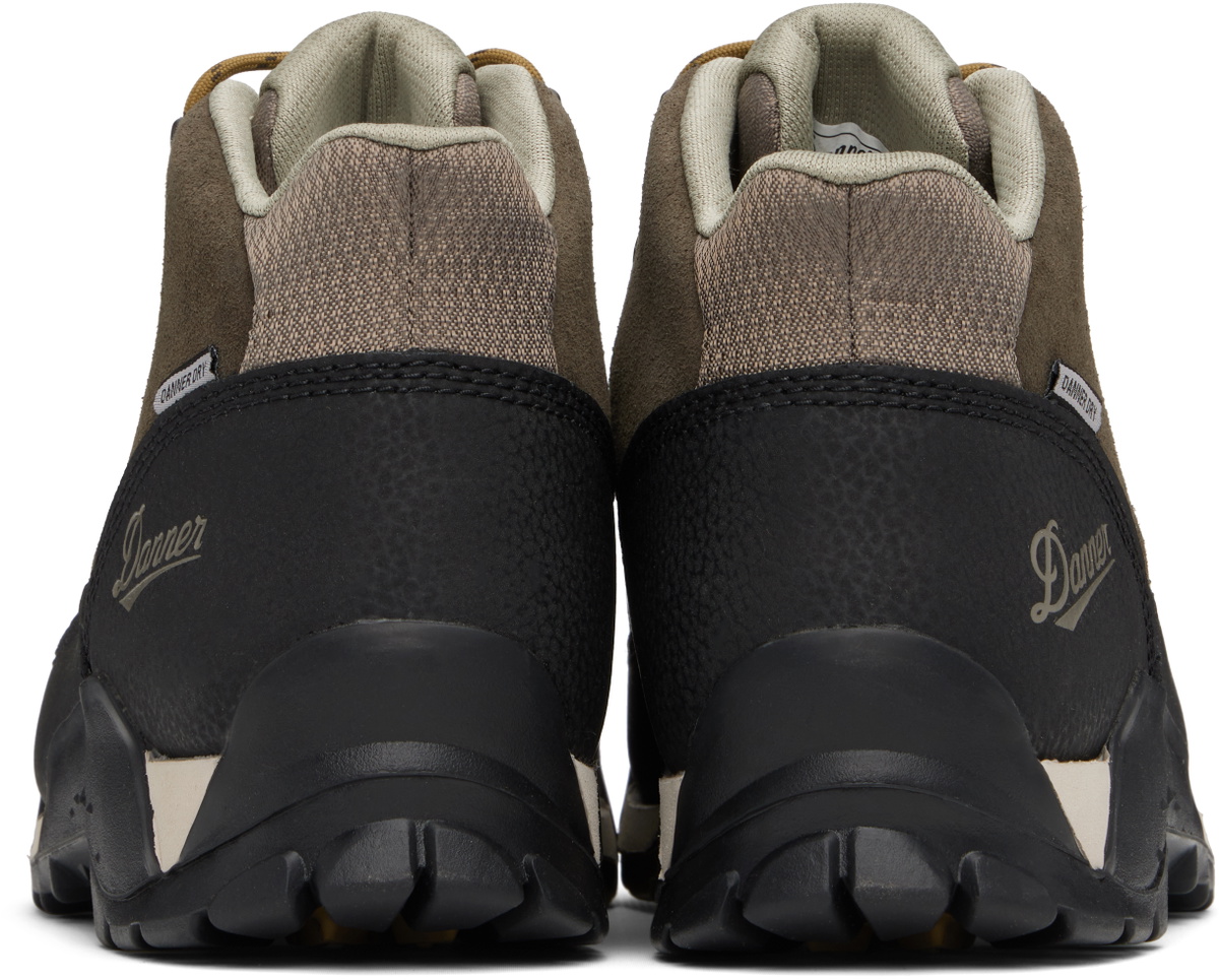 Danner Black & Khaki Panorama Mid Boots