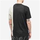 Moncler x adidas Originals Panel T-Shirt in Black/Ecru