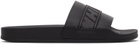 Off-White Black Industrial Slides