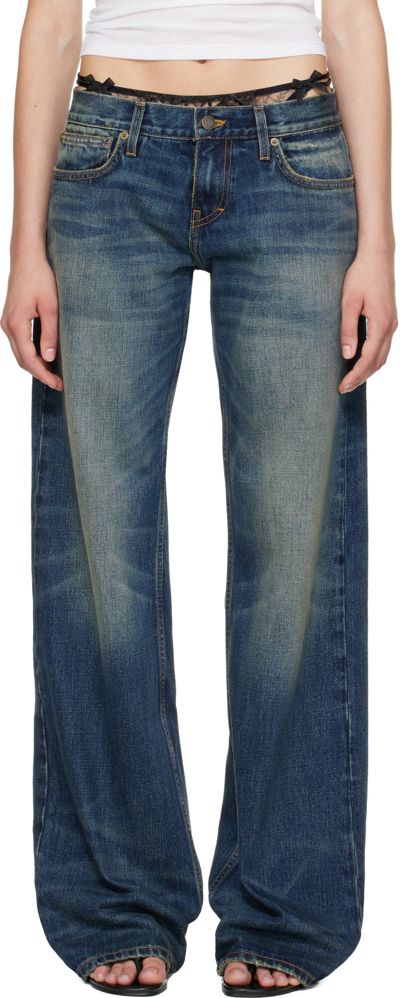Raimundo Langlois Indigo Bootcut Jeans