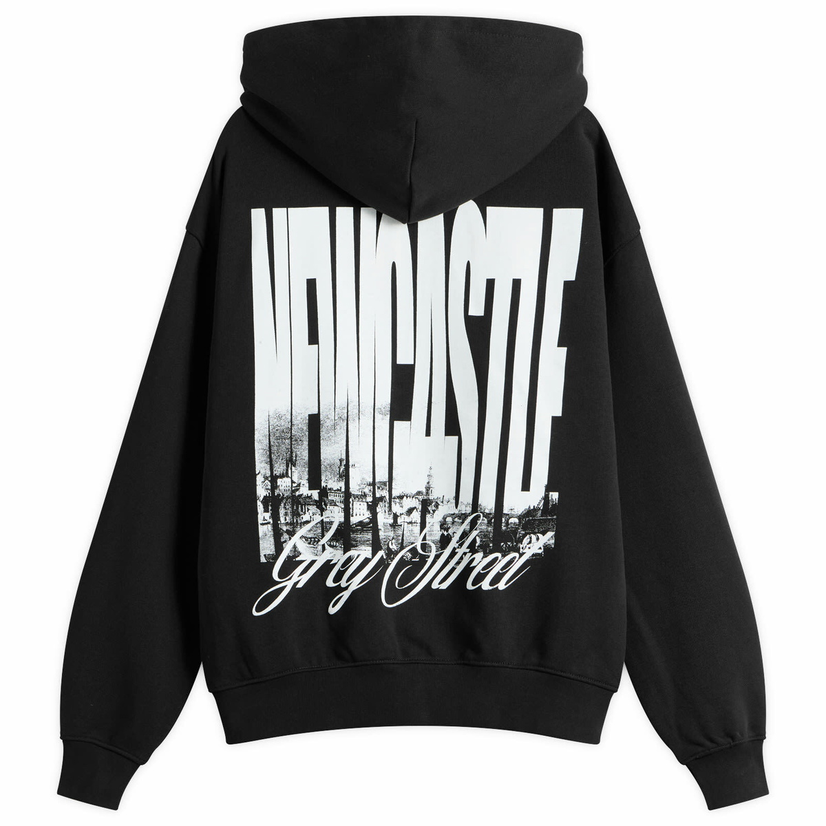 END. Newcastle Zip Hoodie in Black