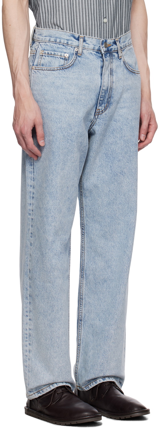 Dunst Blue Low-Rise Jeans