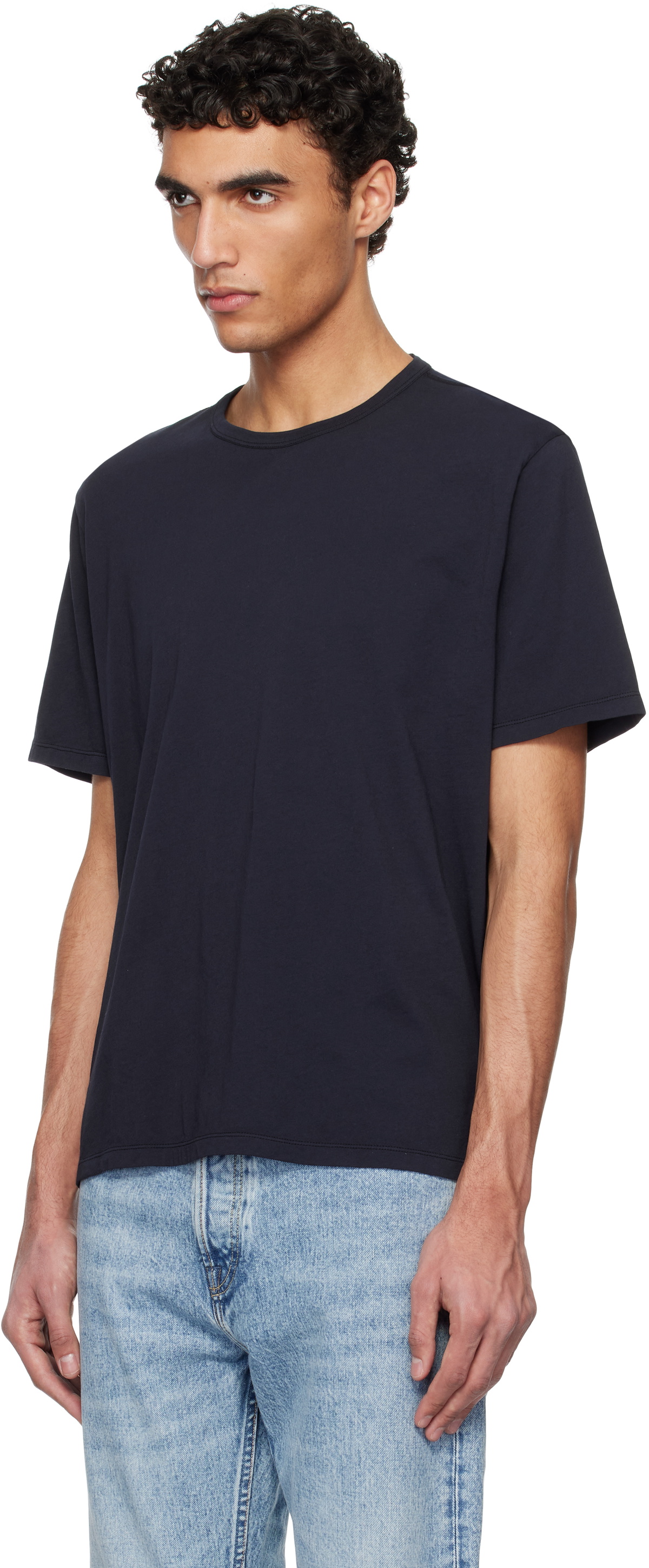 OUR LEGACY Navy New Box T-shirt Our Legacy
