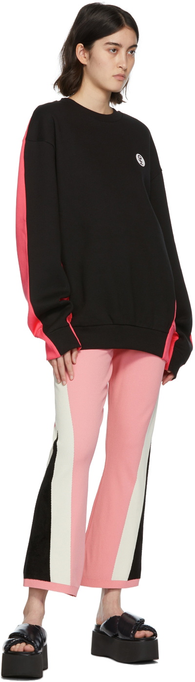 Honey Fucking Dijon Black & Pink Logo Sweatshirt