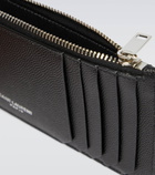 Saint Laurent - Leather ID card case