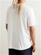 Folk - Assembly Slub Organic Cotton-Blend Jersey T-Shirt - White