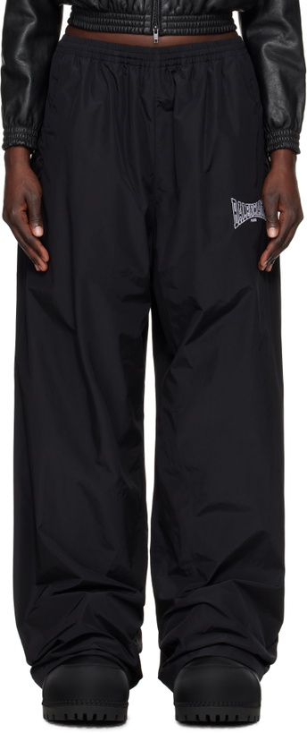 Photo: Balenciaga Black 'Balenciaga Boxing' Track Pants