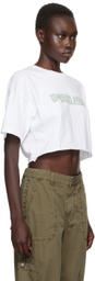 Ksubi White Unchained Oh G Crop T-shirt