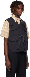 Engineered Garments Navy C-1 Vest