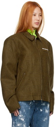 VTMNTS Black & Yellow Wool Jacket