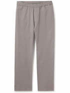 Barena - Tapered Garment-Dyed Cotton-Blend Gabardine Trousers - Gray