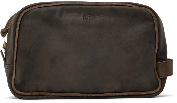 Photo: RRL Brown Embossed Pouch