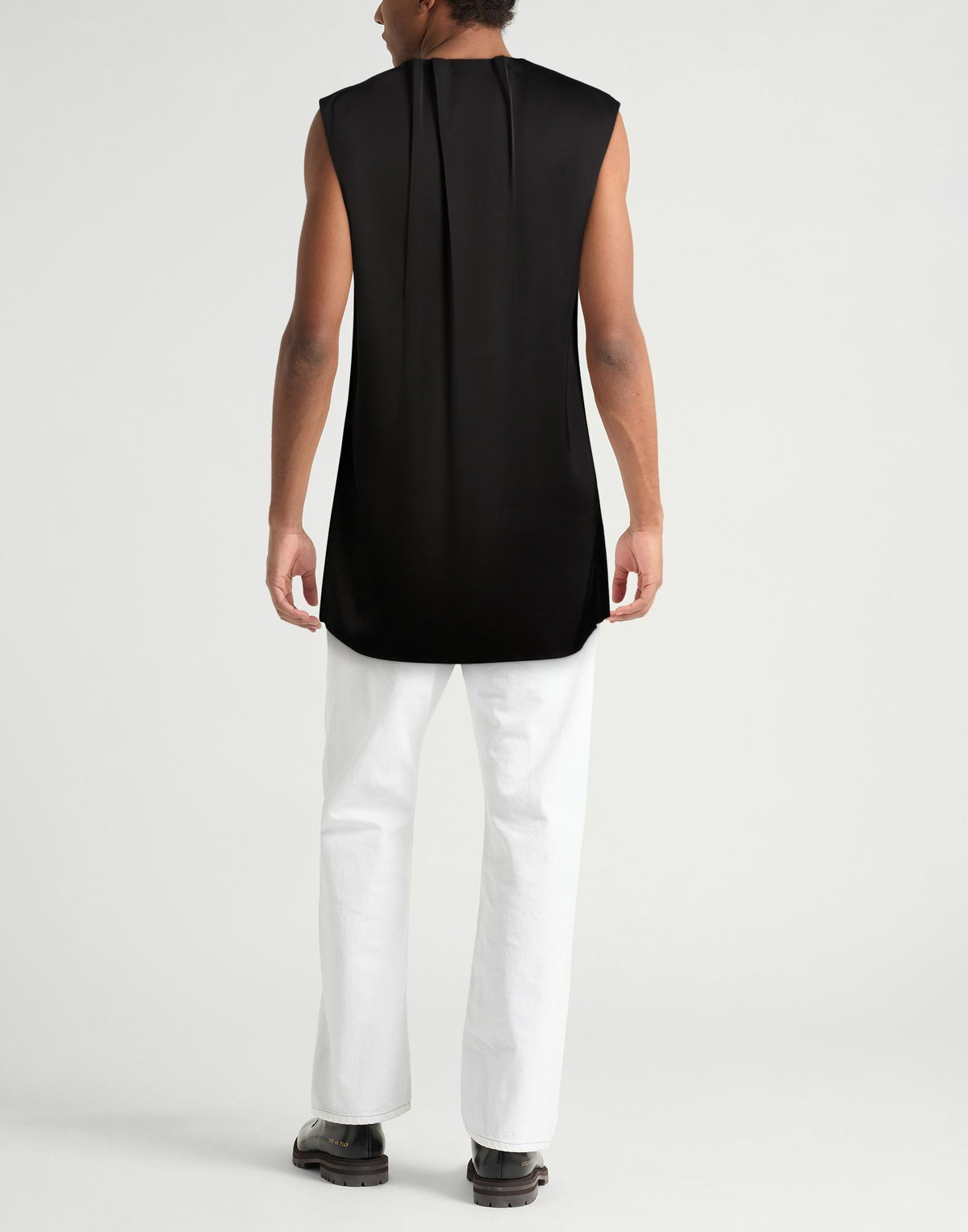Jil Sander Mens T-shirt in Black