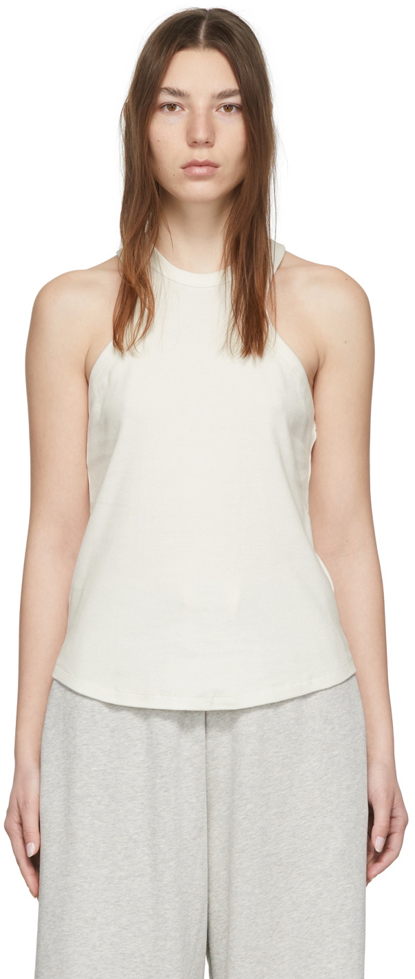 HALFBOY Off-White Car Tank Top