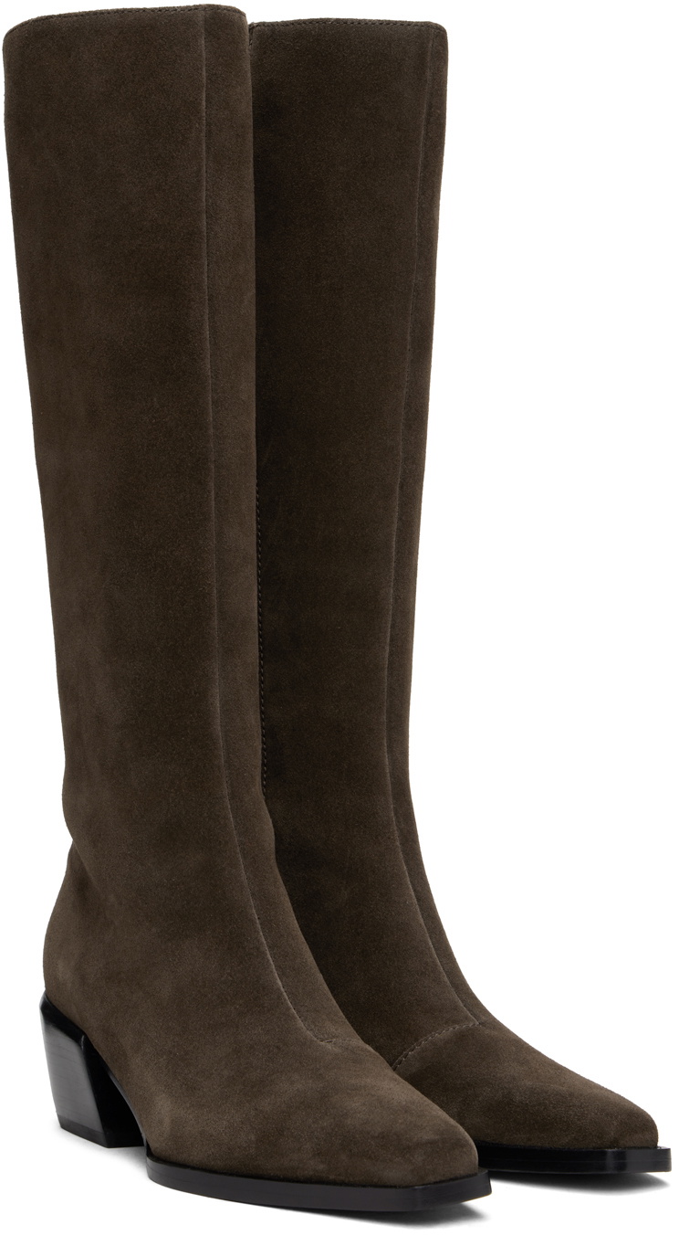 rag & bone Brown Joni Knee High Tall Boots