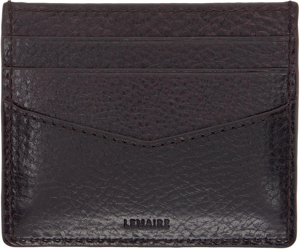 LEMAIRE Brown Bell Glasses Holder Pouch Lemaire