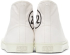 Maison Margiela White Canvas Tabi Sneakers