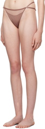 Nensi Dojaka Tan Calvin Klein Edition Bikini Briefs