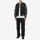 Givenchy Men's Mix Material Varsity Jacket in Black