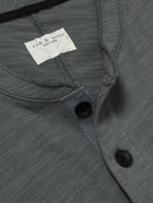 Rag & Bone - Cotton-Jersey Henley T-Shirt - Gray