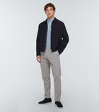 Loro Piana - Pantaflat cotton slim pants