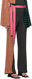 Ahluwalia Multicolor Woolmark Prize Edition Lounge Pants