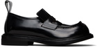 Moschino Black Oliver Loafers