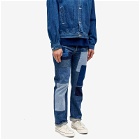 orSlow Men's 105 Patchwork Denim Jeans in Remake