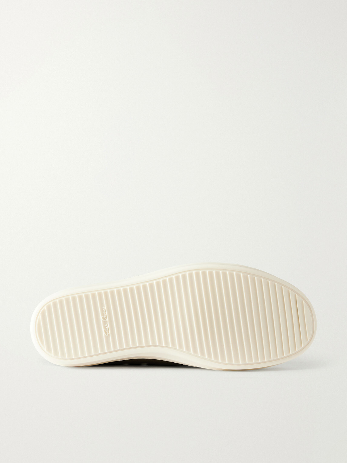 Rick Owens - Ramones Sneakers Leather Sneakers - Brown