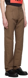 424 Brown Patch Trousers