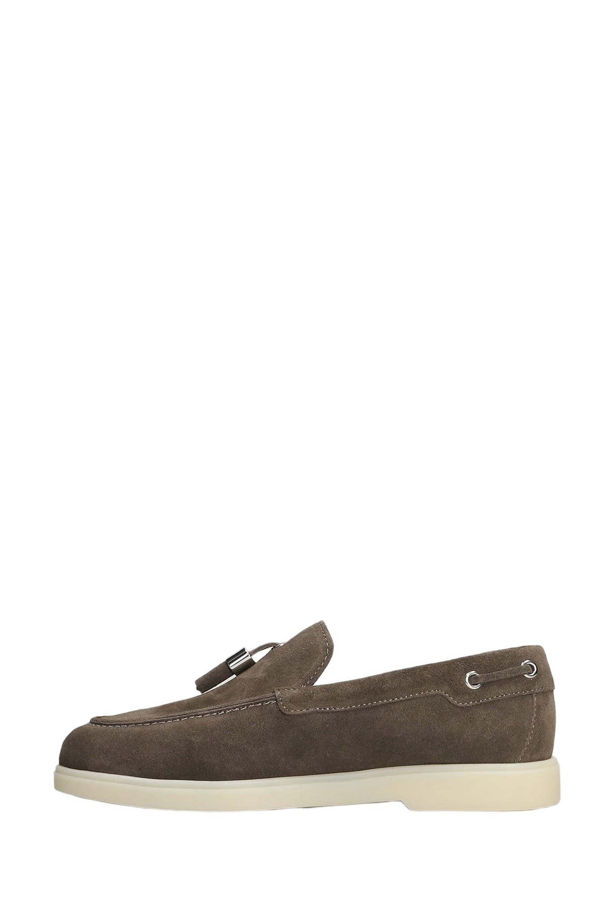 Giuseppe Zanotti The Maui Loafers In Beige Suede