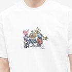 Skateboard Cafe Men's Cheers T-Shirt in White
