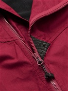 Klättermusen - Loride 2.0 Logo-Embroidered Hooded Cotton-Shell Jacket - Red