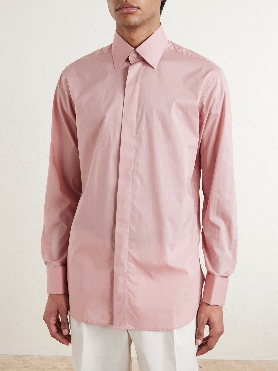 Favourbrook - Gatsby Cotton-Poplin Shirt - Pink
