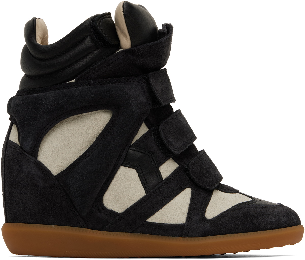 Isabel Marant Black & Off-White Bekett Sneakers Isabel Marant