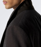 Lemaire Chesterfield wool and cotton overcoat