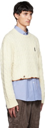 Doublet Off-White Burning Sweater