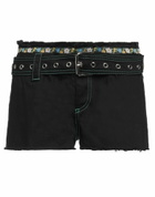 Cormio Womens Denim shorts in Black