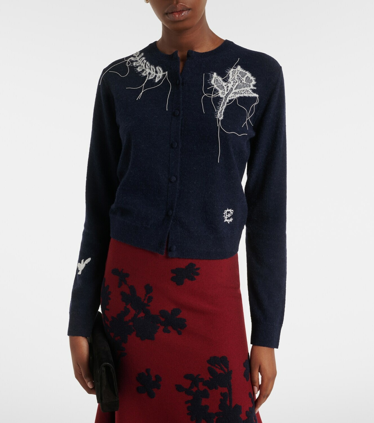 Erdem Embroidered cardigan