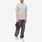 C.P. Company Men's Small Logo T-Shirt in Grey Melange